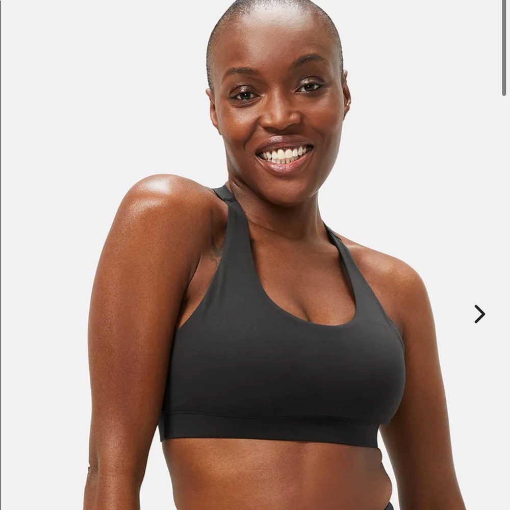 Outdoor Voices All Time Bra in Black